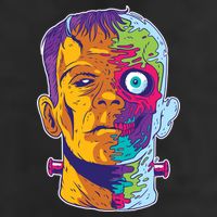 Colorful Frankenstein Beanie