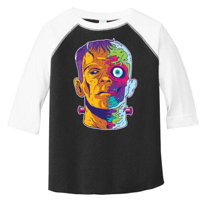 Colorful Frankenstein Toddler Fine Jersey T-Shirt