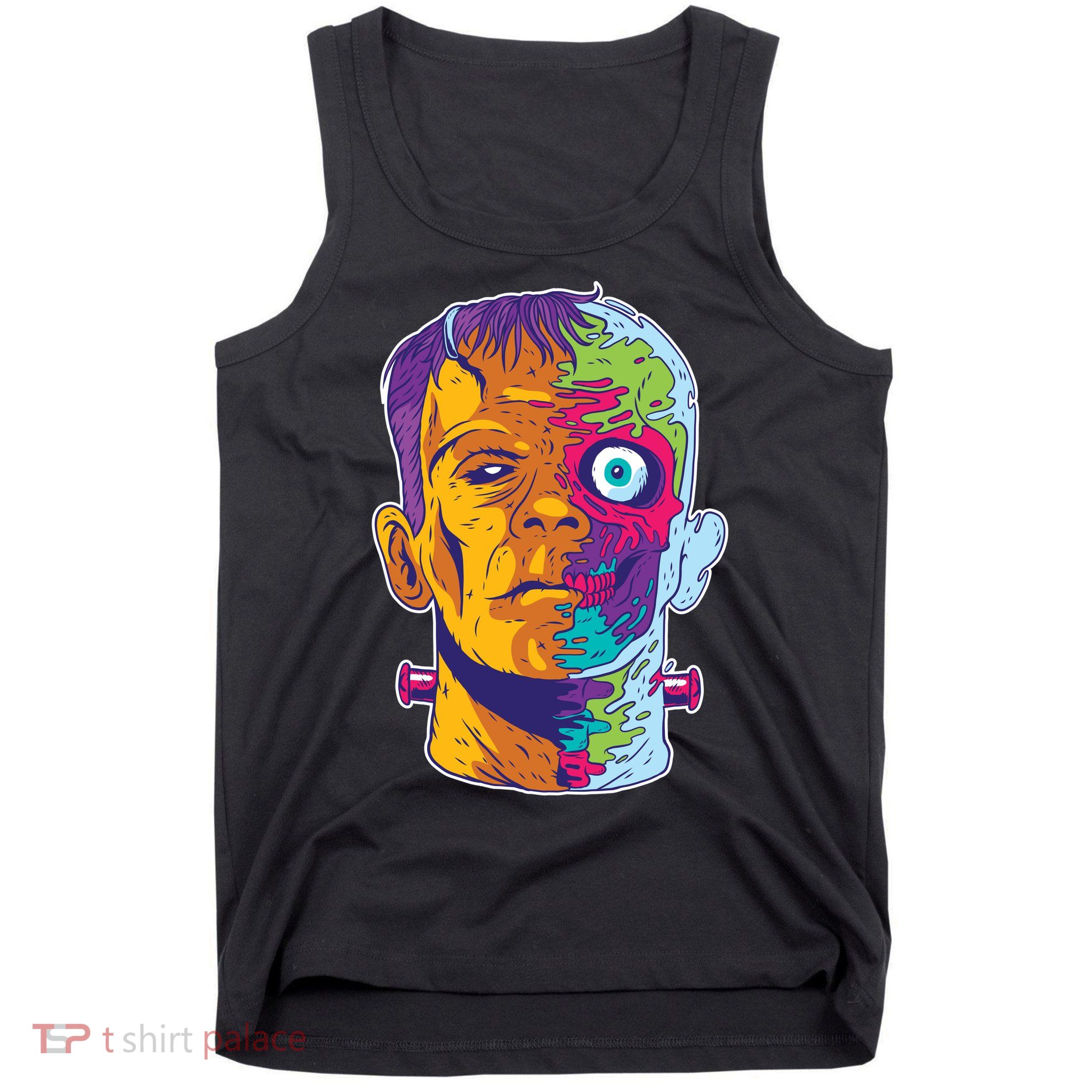 Colorful Frankenstein Tank Top
