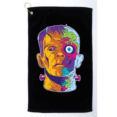 Colorful Frankenstein Golf Towel