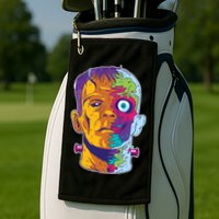 Colorful Frankenstein Golf Towel