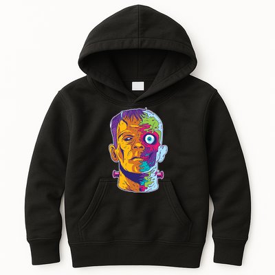 Colorful Frankenstein Kids Hoodie