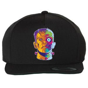 Colorful Frankenstein Wool Snapback Cap