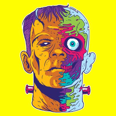 Colorful Frankenstein T-Shirt
