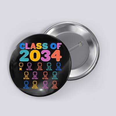 Colorful Future Class of 2034 Graduation Checklist Button