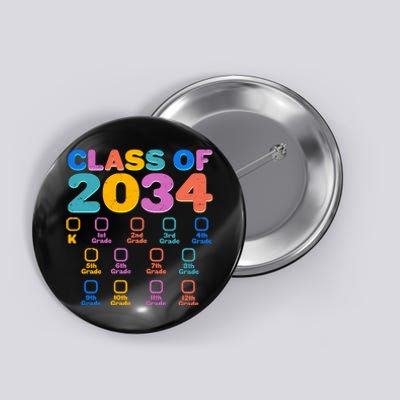 Colorful Future Class of 2034 Graduation Checklist Button