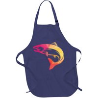 Colorful Geometric Fish Apron
