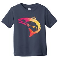 Colorful Geometric Fish Toddler T-Shirt