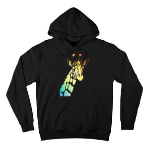 Colorful Giraffe Hoodie