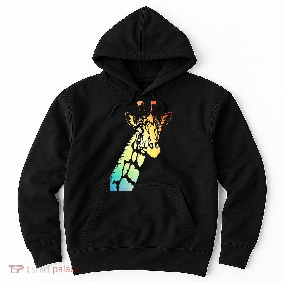 Colorful Giraffe Hoodie