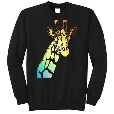 Colorful Giraffe Sweatshirt