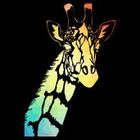 Colorful Giraffe 16 in Basic Backpack