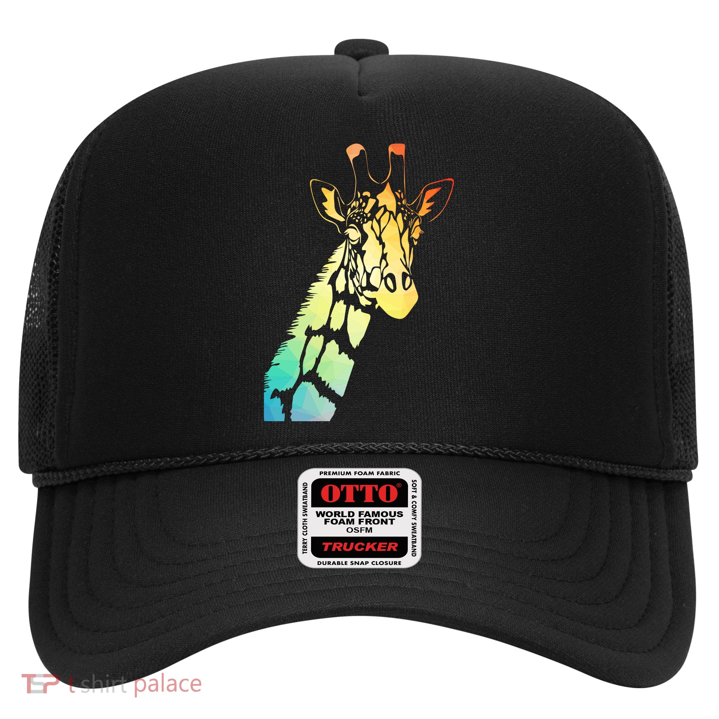 Colorful Giraffe Trucker Hat