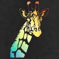 Colorful Giraffe Trucker Hat