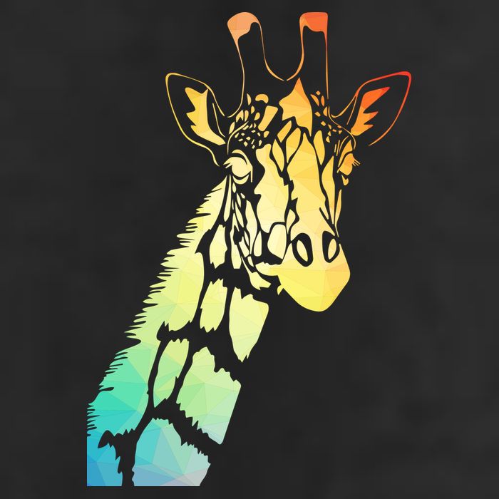 Colorful Giraffe Trucker Hat