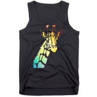 Colorful Giraffe Tank Top