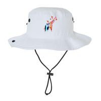 Colorful Giraffe Illustration Legacy Cool Fit Booney Bucket Hat