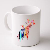 Colorful Giraffe Illustration Coffee Mug