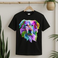 Colorful Golden Retriever T-Shirt
