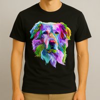 Colorful Golden Retriever T-Shirt