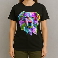 Colorful Golden Retriever T-Shirt