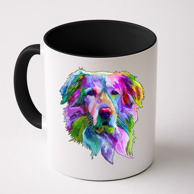 Colorful Golden Retriever Mug