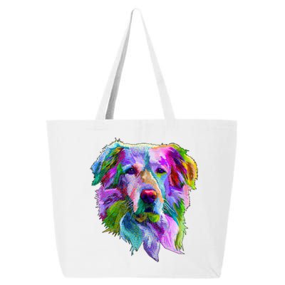 Colorful Golden Retriever 25L Jumbo Tote