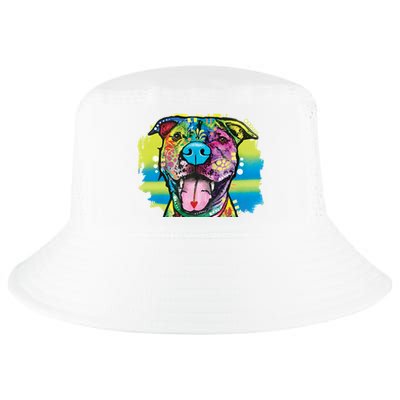 Colorful Happy Pitbull Cool Comfort Performance Bucket Hat