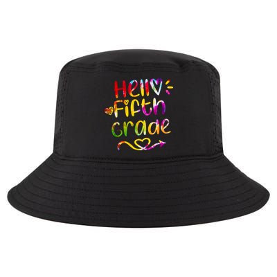 Colorful Hello Fifth Grade Cool Comfort Performance Bucket Hat