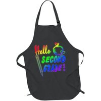 Colorful Hello Second Grade Apron