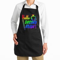 Colorful Hello Second Grade Apron