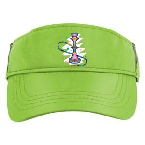 Colorful Hookah Adult Drive Performance Visor