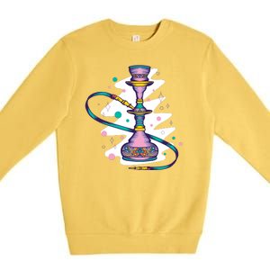 Colorful Hookah Premium Crewneck Sweatshirt