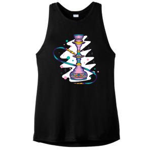 Colorful Hookah Ladies PosiCharge Tri-Blend Wicking Tank