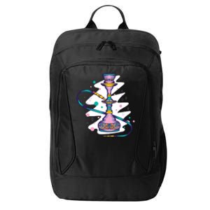 Colorful Hookah City Backpack