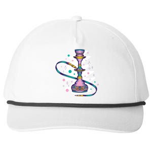 Colorful Hookah Snapback Five-Panel Rope Hat