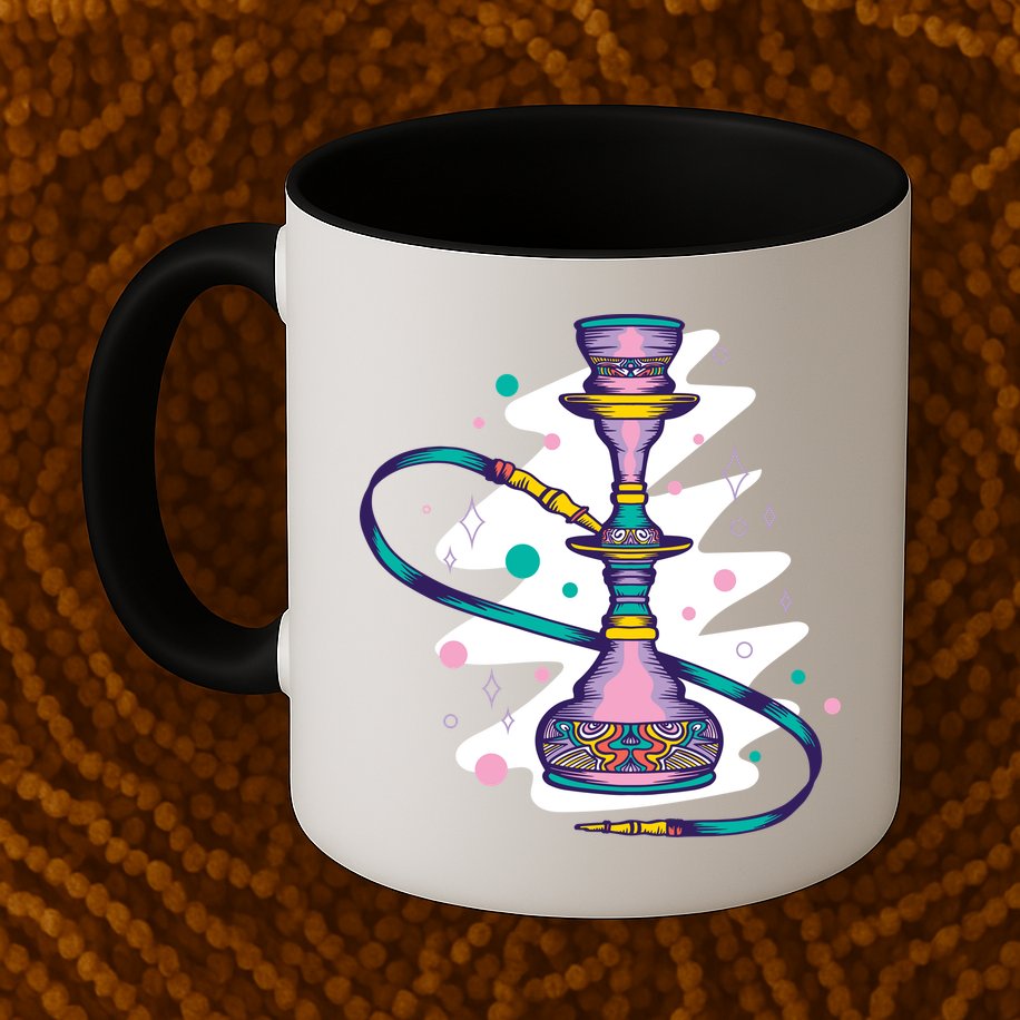 Colorful Hookah Mug