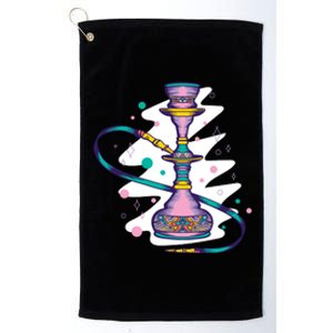 Colorful Hookah Platinum Collection Golf Towel