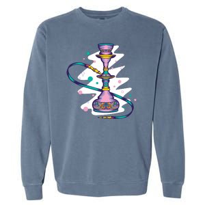 Colorful Hookah Garment-Dyed Sweatshirt