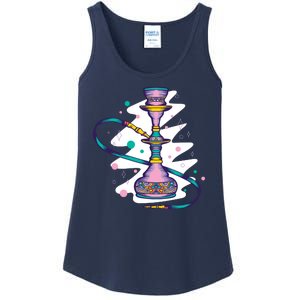 Colorful Hookah Ladies Essential Tank