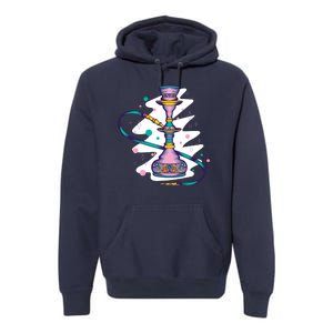 Colorful Hookah Premium Hoodie