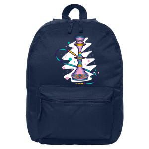 Colorful Hookah 16 in Basic Backpack