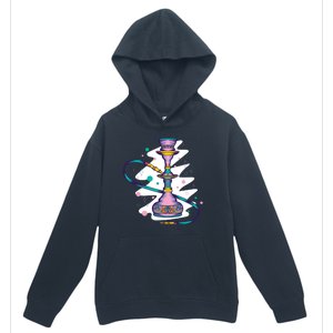 Colorful Hookah Urban Pullover Hoodie