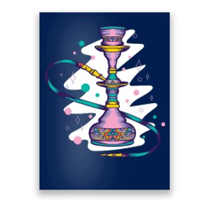 Colorful Hookah Poster