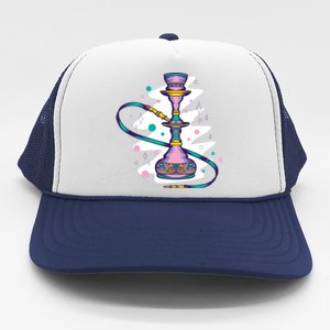 Colorful Hookah Trucker Hat