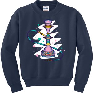 Colorful Hookah Kids Sweatshirt