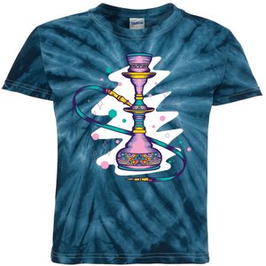 Colorful Hookah Kids Tie-Dye T-Shirt