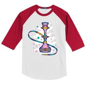 Colorful Hookah Kids Colorblock Raglan Jersey