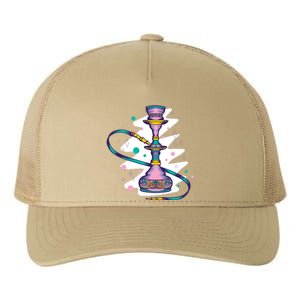 Colorful Hookah Yupoong Adult 5-Panel Trucker Hat