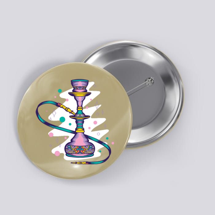 Colorful Hookah Button